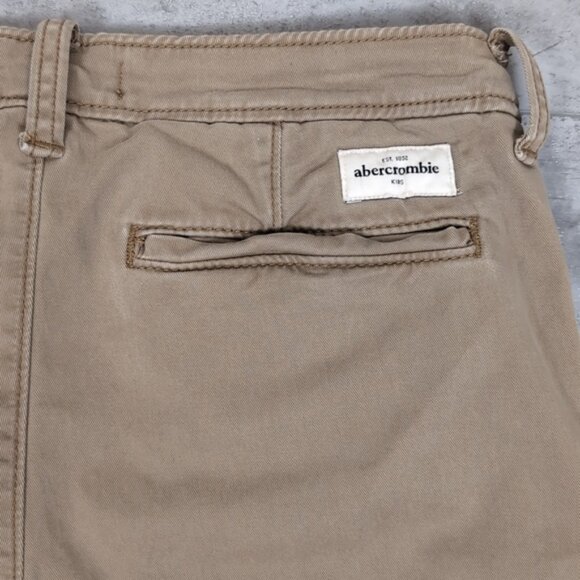 3/$20 Abercrombie & Fitch Chino Khaki Pants Slim Straight Leg Casual Preppy - Picture 12 of 14